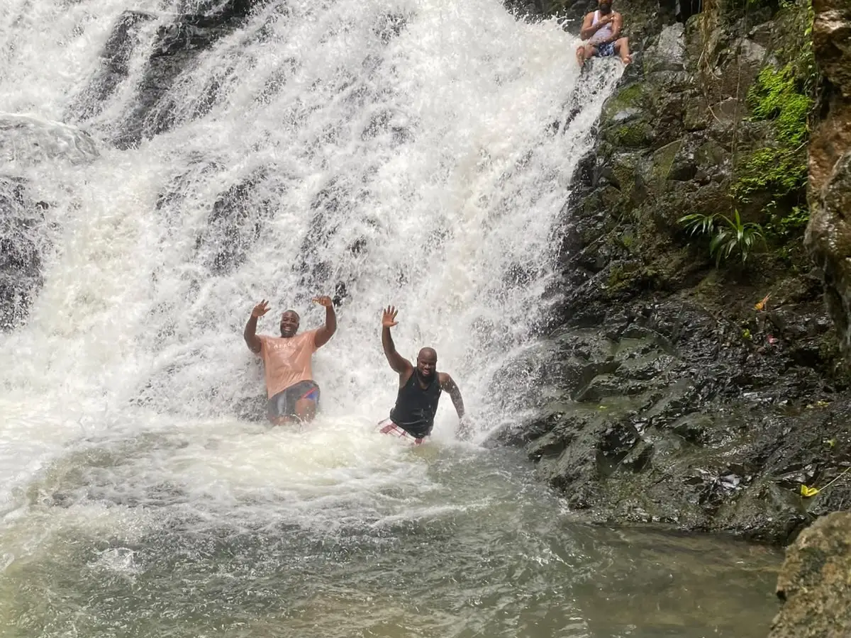Cascada en el interior de Panamá
